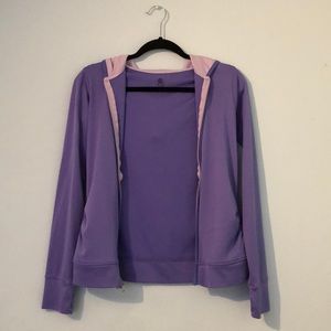 Lightweight Purple Windbreaker